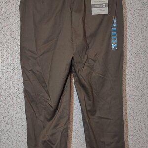 Perry Ellis Portfolio Mens Flat Front Dress Pants Sandstone -36x30 *NWT*